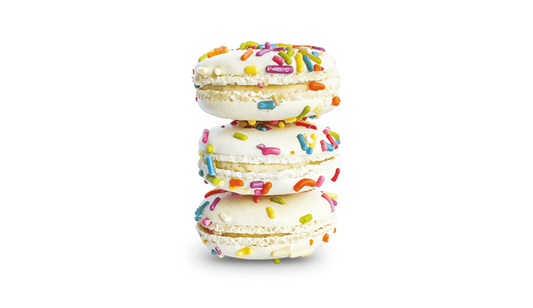 Birthday Cake French Macaron - 7ct