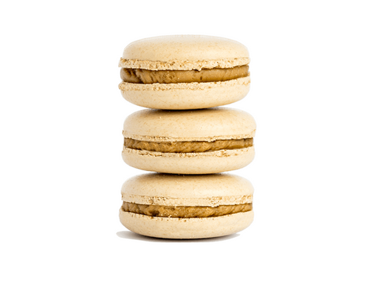 Coffee French Macaron - 7ct