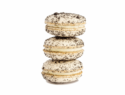 Cookies & Cream French Macaron - 7ct