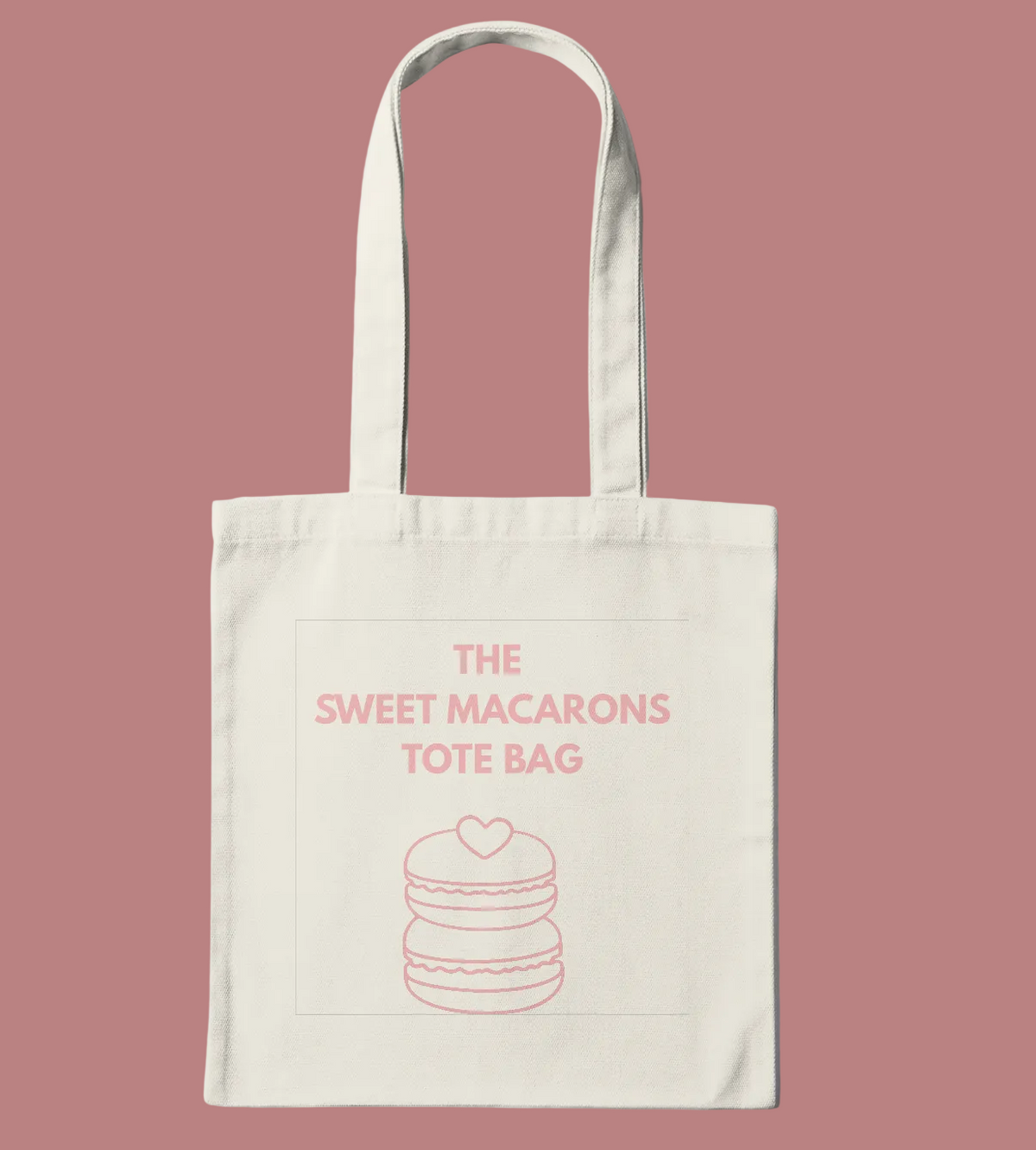 The Sweet Macaron Tote Bag