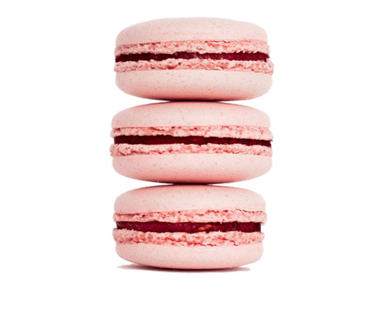 Raspberry French Macaron - 7ct