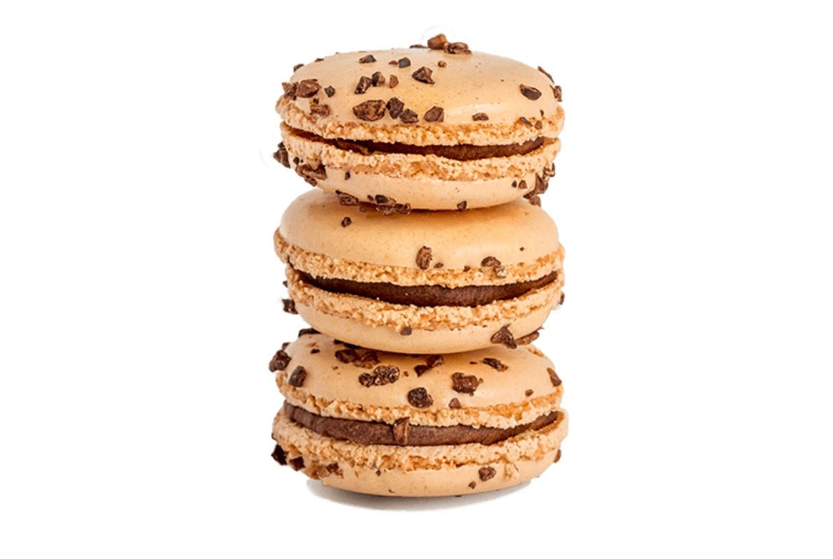Orange Truffle French Macaron - 7ct