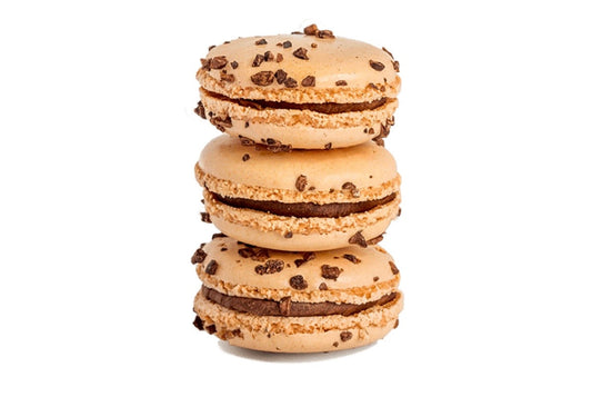 Orange Truffle French Macaron - 7ct