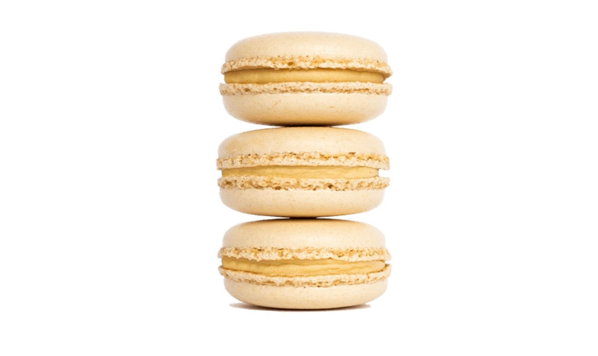 Salted Caramel French Macaron - 7ct