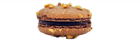 Chocolate Peanut Butter French Macaron - Limited Time Only!